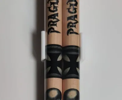 Drumstick holder Commands adhesive
