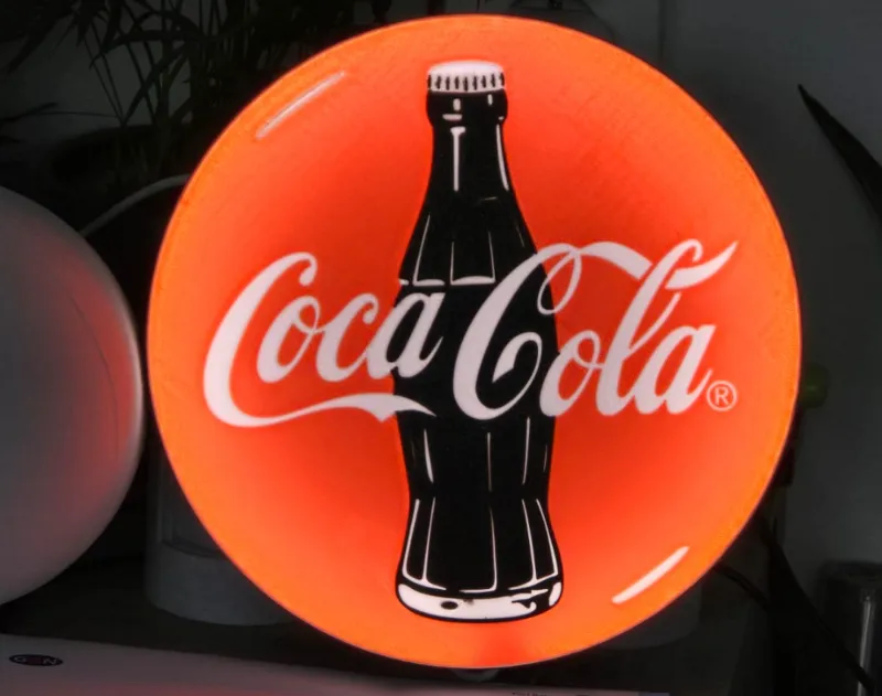coca cola light box 