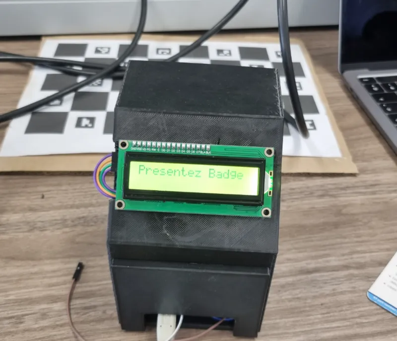 Case for LCD RC522 RFID Module and STM32 Nucleo