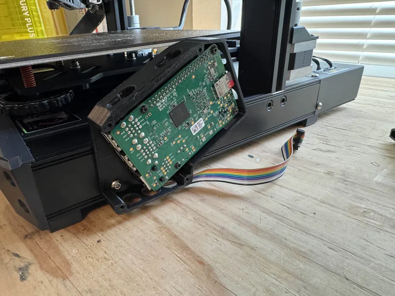 Ender-3 S1 Control Mount with Raspberry Pi