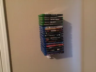 Blu Ray DVD wall rack/hanger