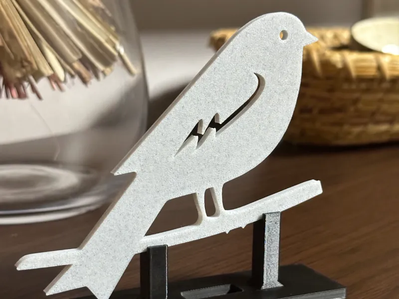 Bird on a stand