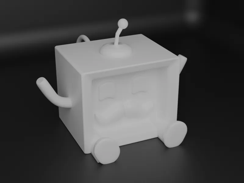 Brumbot Keychain