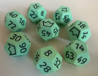 Multiplication and Division Practice Dice