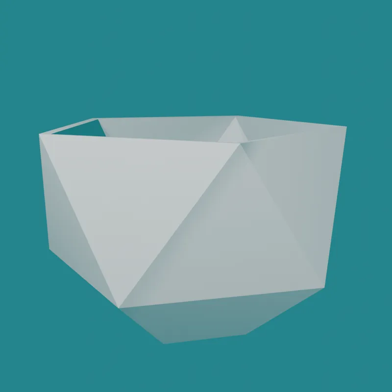 Geometric Plant Pot