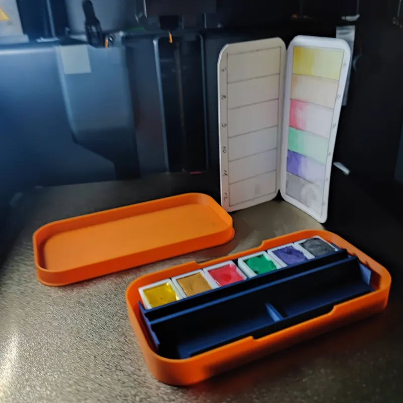 Watercolor Case - Schminke
