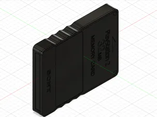 PS2 Memory Card-Inspired 2.5 Inch Drive Case
