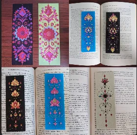 Diwali and Rangoli Bookmarks