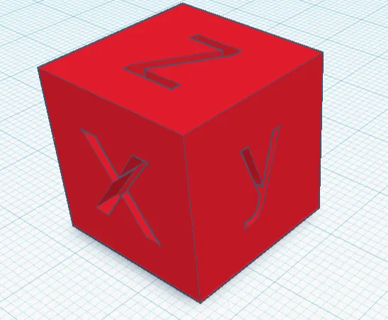 Calibration cube 20mm