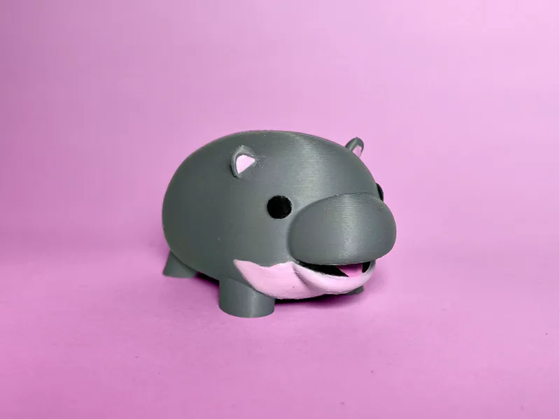 Stylised Moo Deng