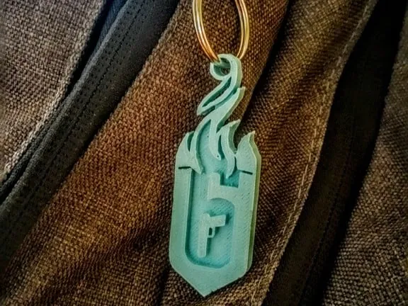 Rainbow Six Siege keychain