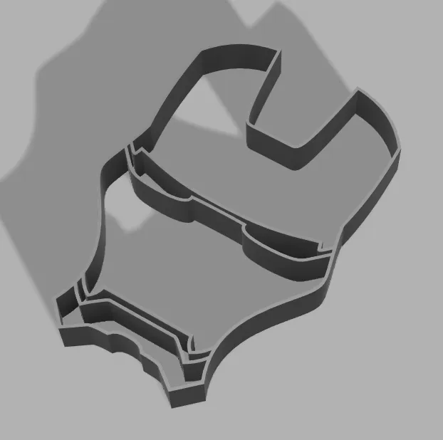 Iron Man Mask (PlayDoh) by Aron Moreno MakerWorld