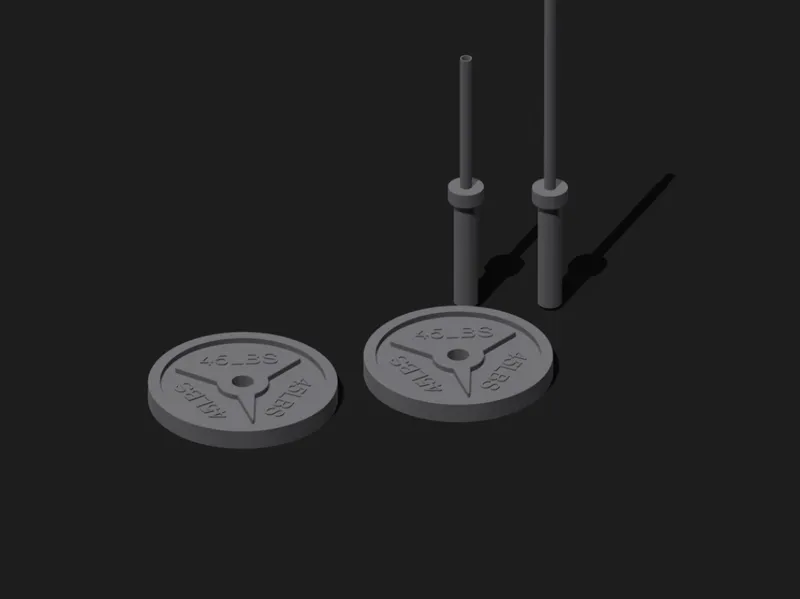 Mini Barbell set