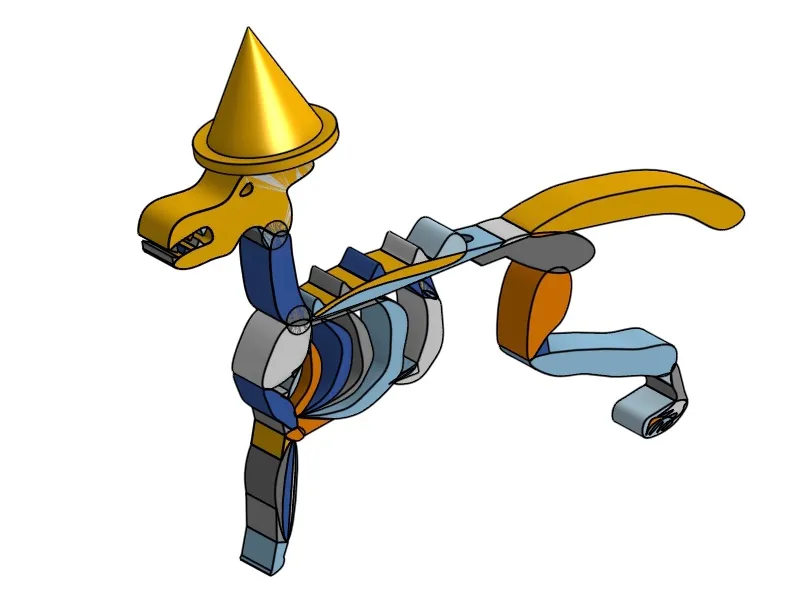 Skeleton witch dog