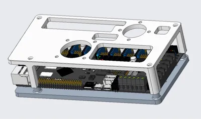 Fly-C8 Mainboard Bracket and Cooling Bracket