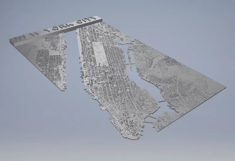 New York City 3D Map