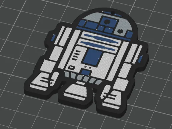 Star Wars Keychain r2-d2