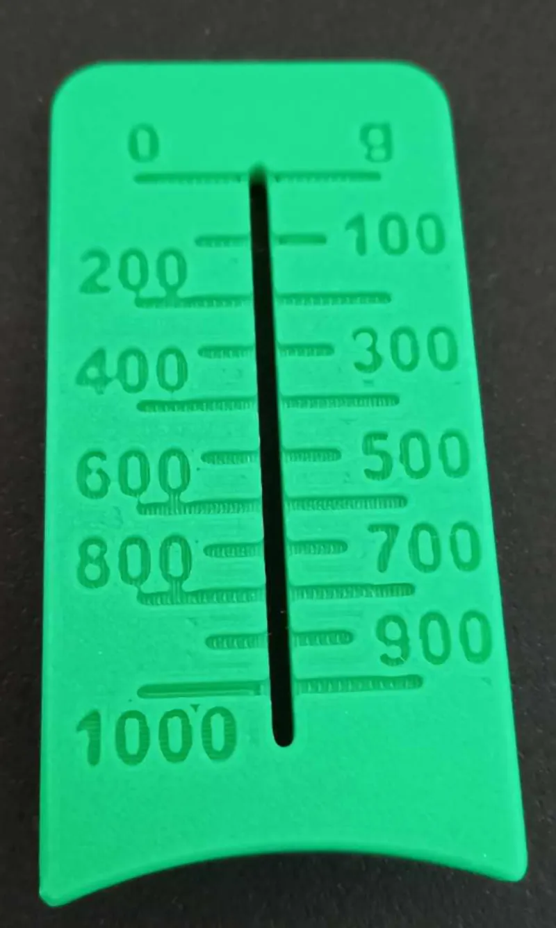 Bambulab Spool Filament Measure Tool Single Color