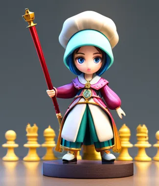 A concept PrintMon rendered as a 3D cartoon