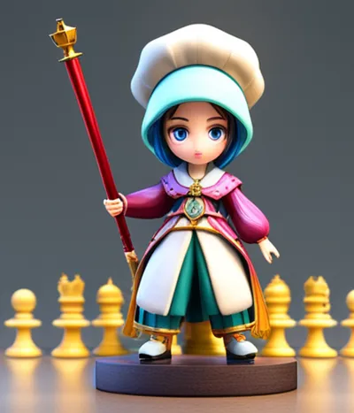 A concept PrintMon rendered as a 3D cartoon