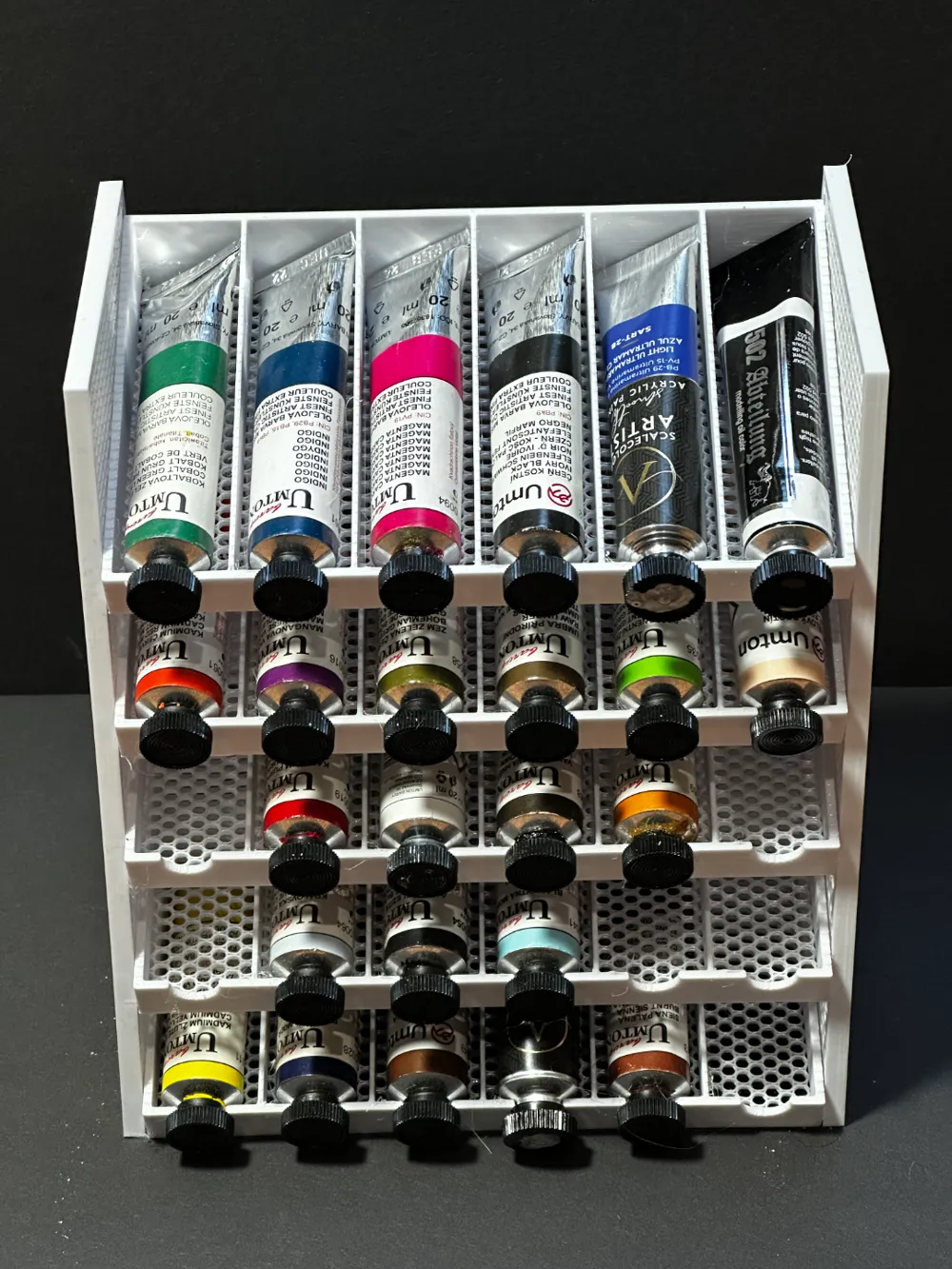 Stand for paint tubes by filip.tvarek MakerWorld