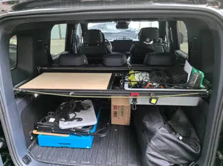 方程豹5多功能后备箱层架配件