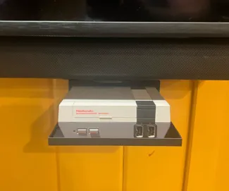 Mini NES Floating Shelf
