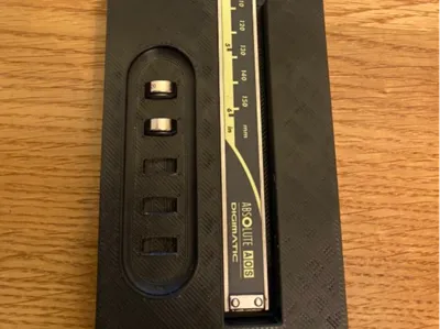 Gridfinity Mitutoyo Caliper with battery storage