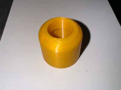20mm test tube to 5/8's vinyl tube adapter
