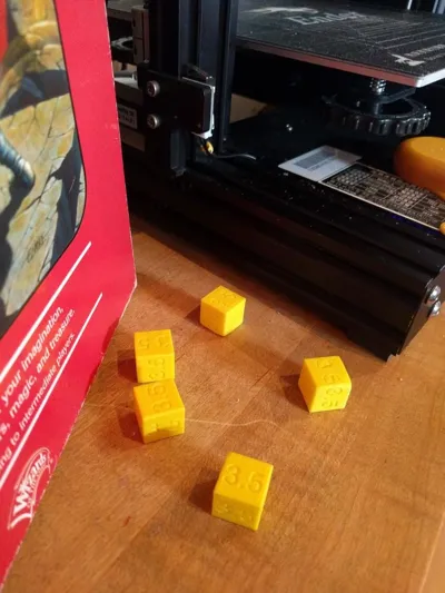 Perfectly Average D6 Die