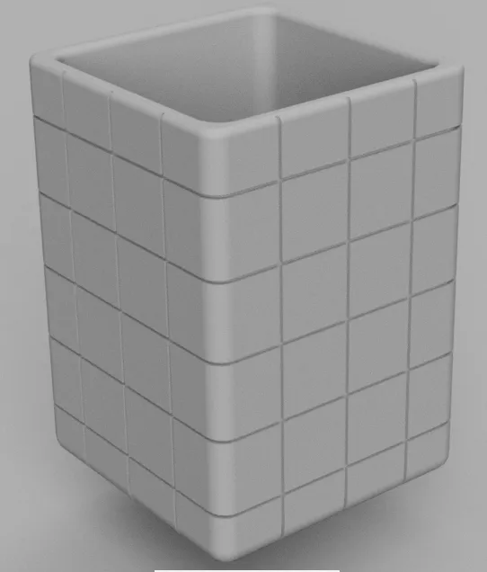 Tiled Cup - Art Deco Organizer System