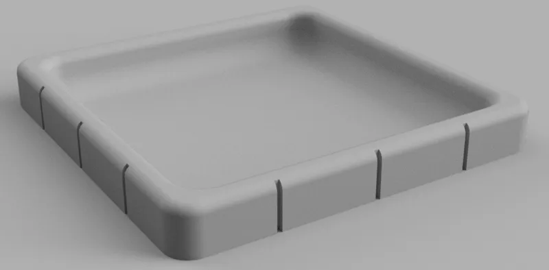 Petite Tiled Dish - Art Deco Organizer System