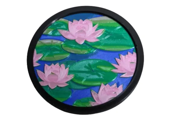 Lotus Flower Coaster HueForge