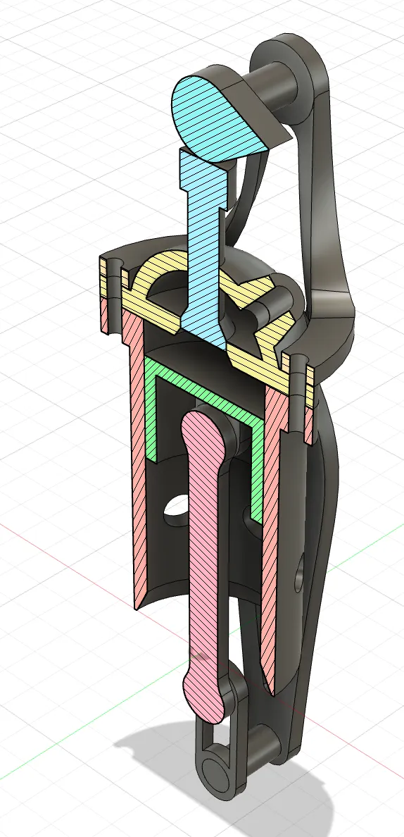 Model Compressed Air Engine