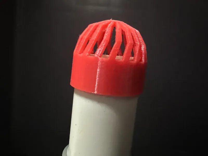 鱼缸水管防堵透气帽