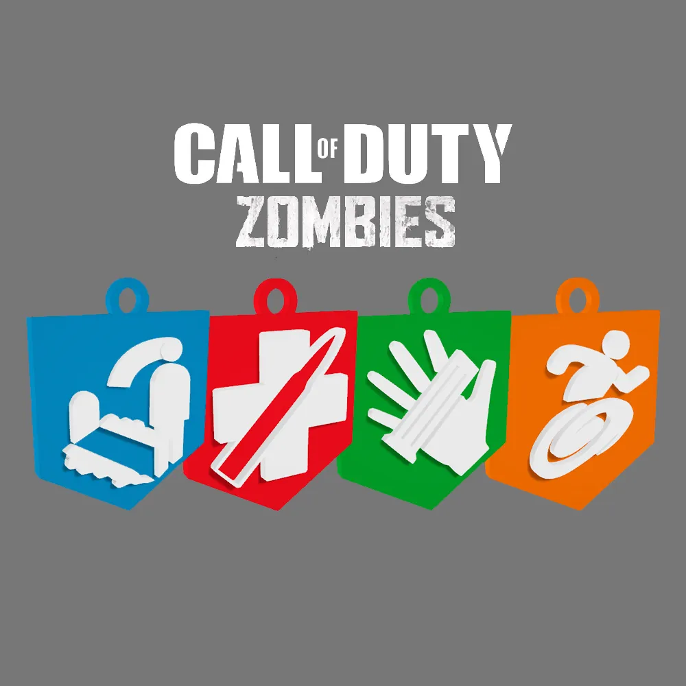 call of duty perks by user_1191995175 - MakerWorld