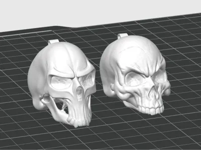 Skull Keychain