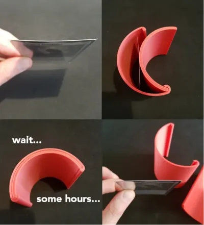 Foil Cards Uncurlator