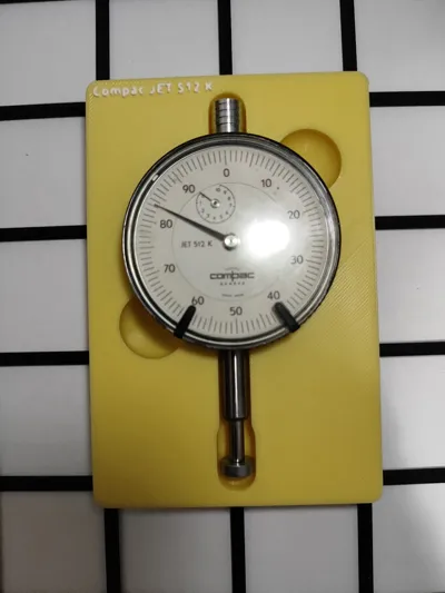 Gridfinity holder for Compac JET 512 K indicator