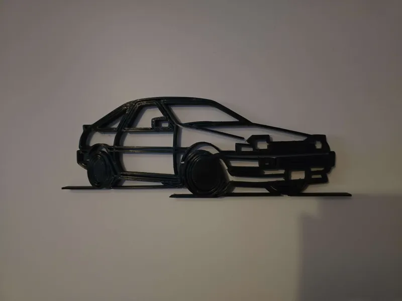 Toyota Corolla AE86 Wallart