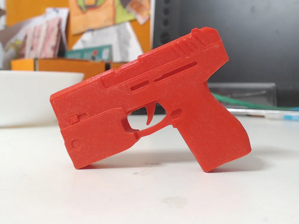 Halo MK50 Pistol (Paper weight) by Rackerkid MakerWorld