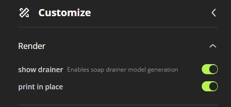 Disable prin-in-place option to print as separate pieces