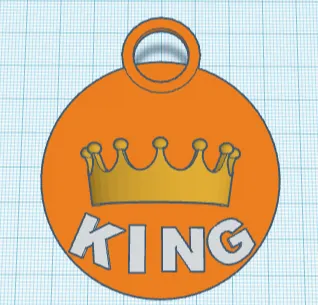 King Keychain