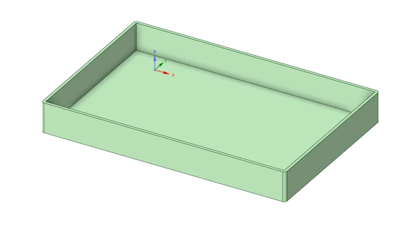 Tray for 3d printer trash