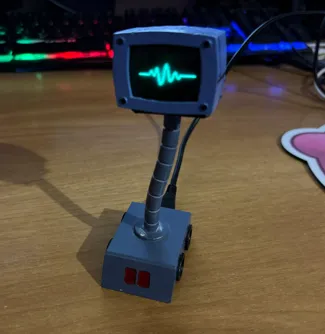 Karen from spongebob with arduino oled animation