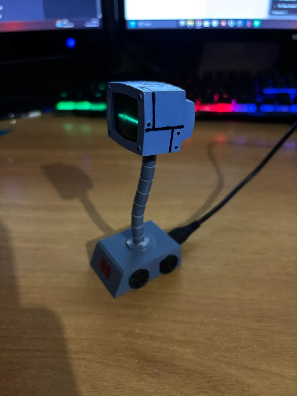 Karen from spongebob with arduino oled animation - Free 3D Print Model ...