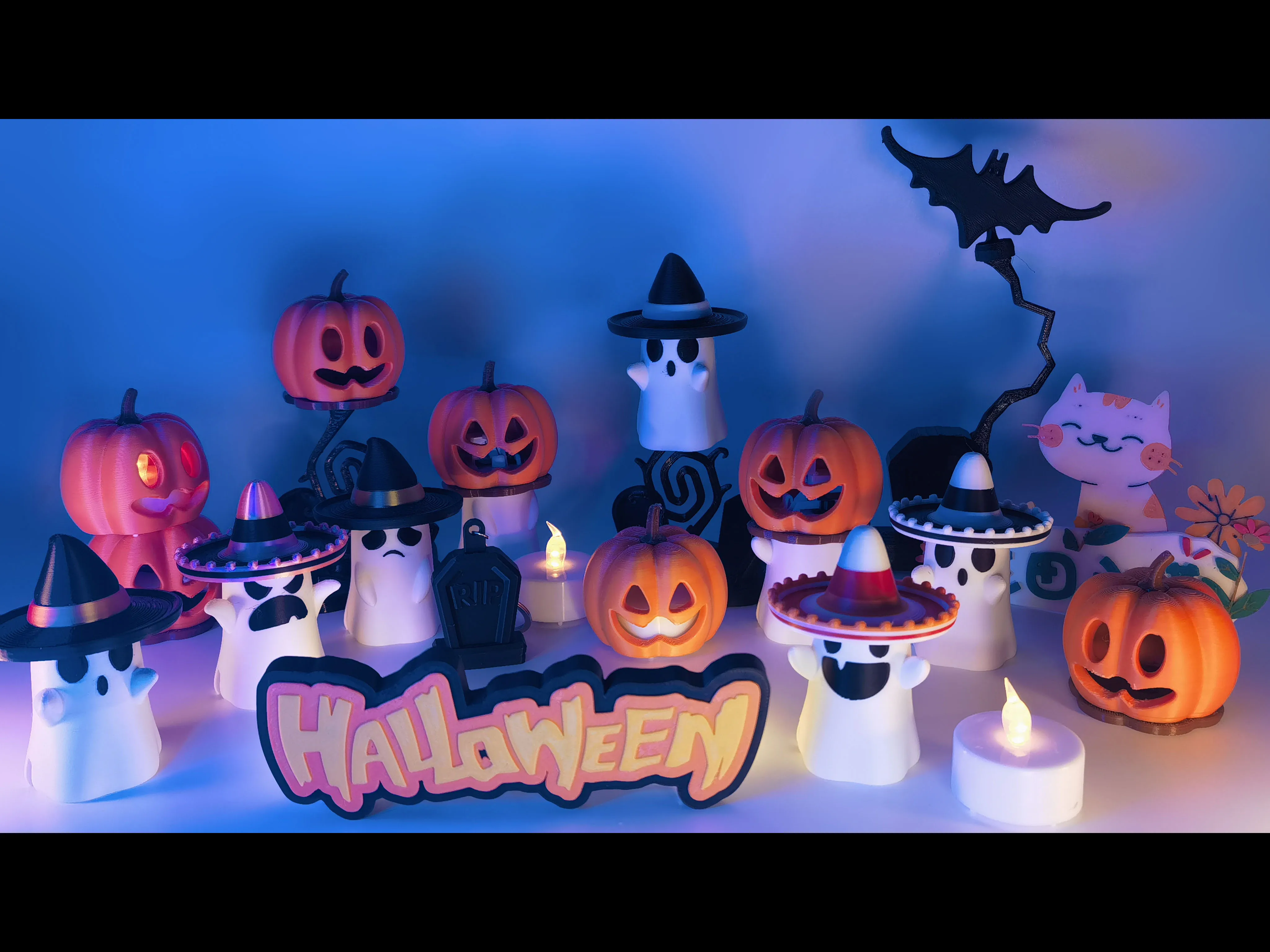 [ Halloween Carnival Night ] - Free 3D Print Model - MakerWorld