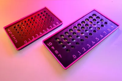 Gridfinity Hole Gauges