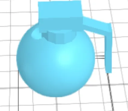made in 5 minutes Grenade watering can