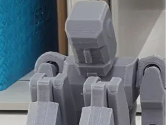 Print in place action figure